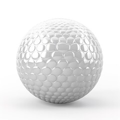 Wall Mural - golf ball isolated on white