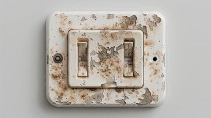 Everyday Contamination: Germs on Bathroom Light Switch Revealed, Generative Ai