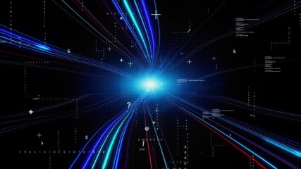 Fototapete - デジタルネットワーク