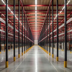 Symmetry in the Aisles: Inside a Modern Warehouse