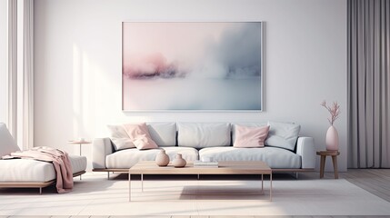 Wall Mural - atmosphere blurred modern interior design