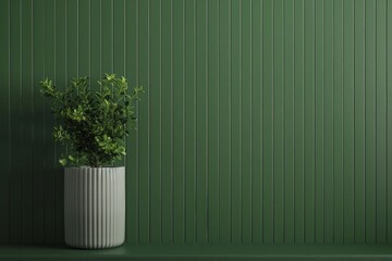 Wall Mural - Green-focused design highlights innovative and sustainable trends that prioritize reducing environmental impact and enhancing ecological harmony.