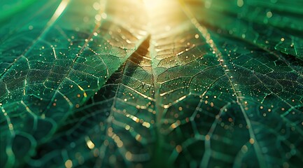 spider web with dew