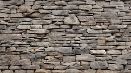 Canvas Print - irregular stone wall seamless texture