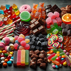 Wall Mural - candies - 69