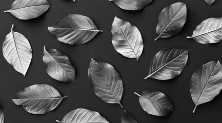 Wall Mural - pattern with leaves