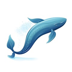 Wall Mural - dolphin in the water