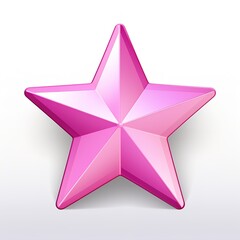 Canvas Print - purple star icon