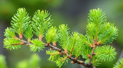 Sticker - close up of a pine tree