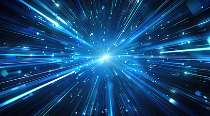 abstract blue background. created with ai