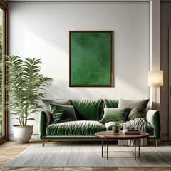 Canvas Print - modern living room