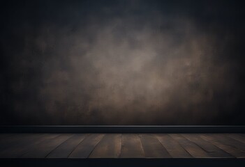 Wall Mural - grunge dark grey black background wall blackboard texture textured table