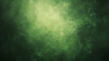 Abstract green background with varying shades and textured brush strokes, creating a calming and natural feel.