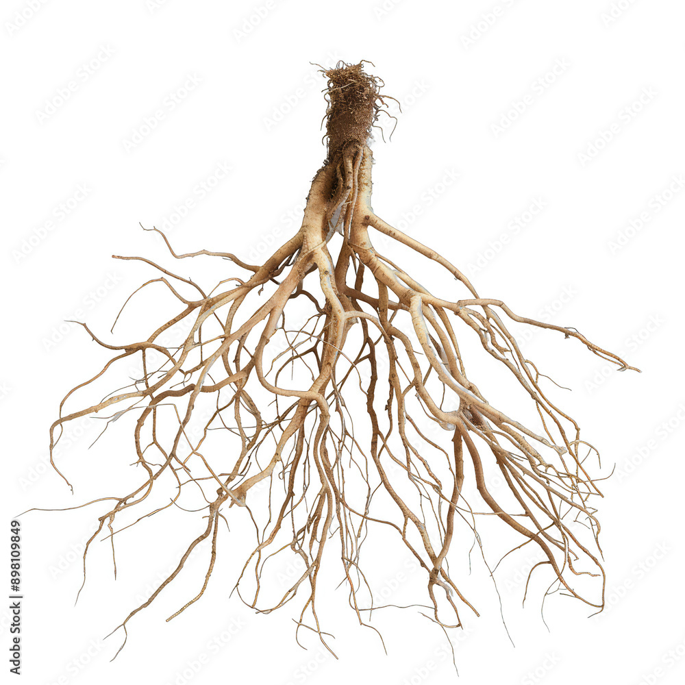 Wolf Roots Explore the Intricate Network of 215 Isolated Roots. Nature and Growth ...