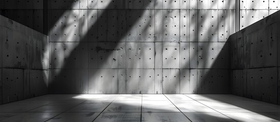 Wall Mural - Concrete wall architecture backgrounds flooring.