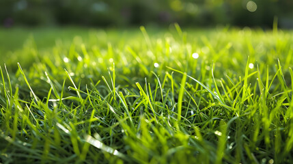 a closeup photo of grass