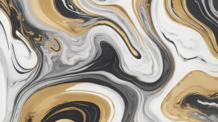 Abstract marbleized Gray creative colors Beautiful paint with the addition of gold effect background