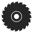 © Arcady - Circular saw blade vector icon
