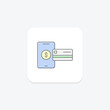 © Blinix Solutions - Payment Method lineal color icon , vector, pixel perfect, illustrator file