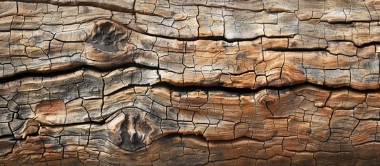 Aufkleber - Background with copy space image of aged dry wood