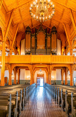 Poster - Cathedral Domkirke in Kristiansand, southern Norway