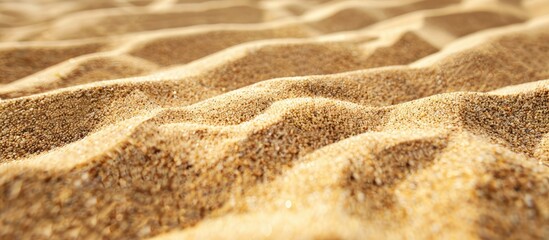 Aufkleber - Detailed close up of sand texture providing a background with copy space image