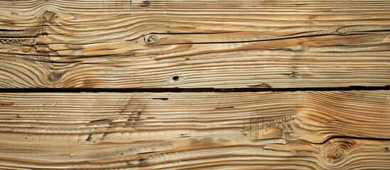 Aufkleber - Background with textured beige wooden surface and copy space image