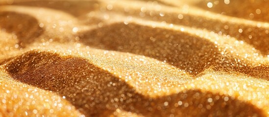 Aufkleber - Detailed close up of sand texture providing a background with copy space image