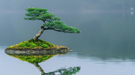 Poster - tree in water