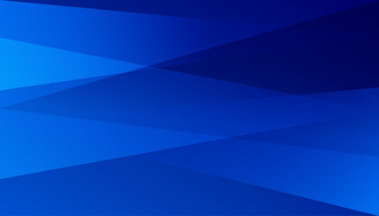 Wall Mural - Blue abstract geometric background.   ideal for social media, banner, card, advertisement. Vector illustration
