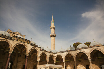 Süleymaniye Mosque , Istanbul, Turkey.