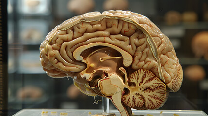 a model of a human brain