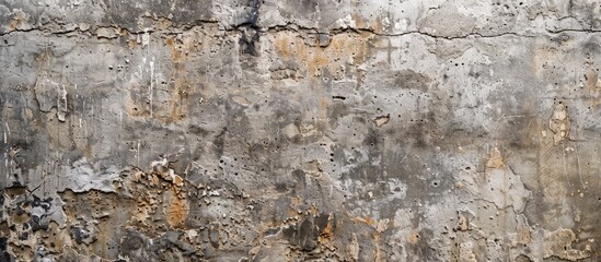 Aufkleber - Texture of an aged cement wall with a pattern suitable for a copy space image