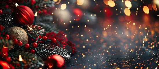 Poster - Background for Christmas holidays with available copy space image