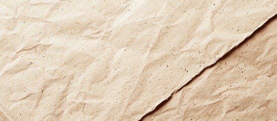 Poster - Close up of an empty pattern on textured recycled paper with copy space image