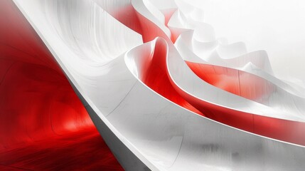 Wall Mural - Abstract geometric shapes. Futuristic background design.