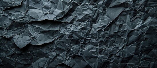 Leinwandbilder - Dark textured paper creating a backdrop for a copy space image