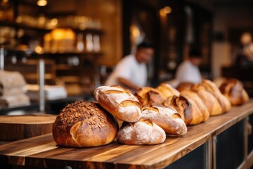 Poster - Begals bakery bread food.