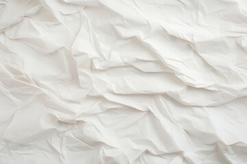 Sticker - Recycled crumpled paper texture backgrounds material flooring.