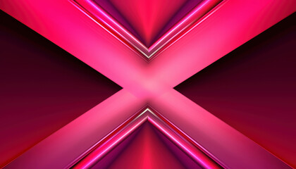 Wall Mural - Magenta Gradient with Cross Pattern, Abstract Digital Art Background, Modern and Colorful Design