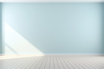 Wall Mural - Clean minimal empty room architecture flooring building.