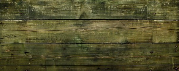Wall Mural - Muted olive green wooden floors set horizontally, offering a natural and earthy backdrop for enhancing web or wallpaper designs with plenty of space for text or graphic additions.