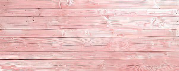 Wall Mural - Pale pink wooden floors backdrop, creating a charming and delicate background for your website or wallpaper designs with space for text or graphics.