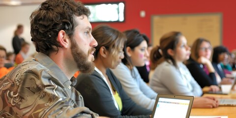 Aufkleber - A teacher training workshop on integrating technology into the curriculum, promoting professional development