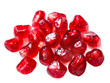 © Linggakun - Macro shot of pomegranate seeds background. Top view with transparent background