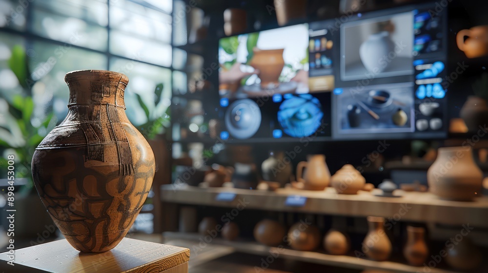 digital pottery studio where artists share their crafting techniques ...