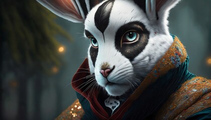 Sticker - fantasy bunny