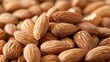 © frank29052515 - Fresh Almonds on a White Background for Healthy Snacking Concept