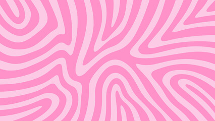 Canvas Print - pink abstract background with lines