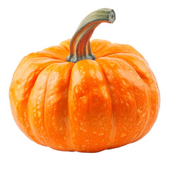 Wall Mural - Pumpkin with clipping path. PNG element isolated on transparent background.